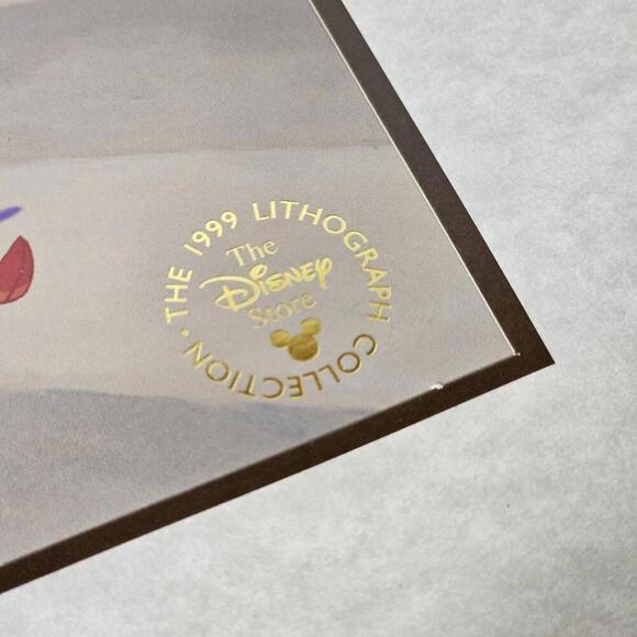 Vintage Walt Disney MULAN 1999 Disney Store Exclusive Commemorative Lithograph - Picture 3 of 5